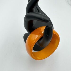Authentic Butterscotch Bakelite Bangle Bracelet
